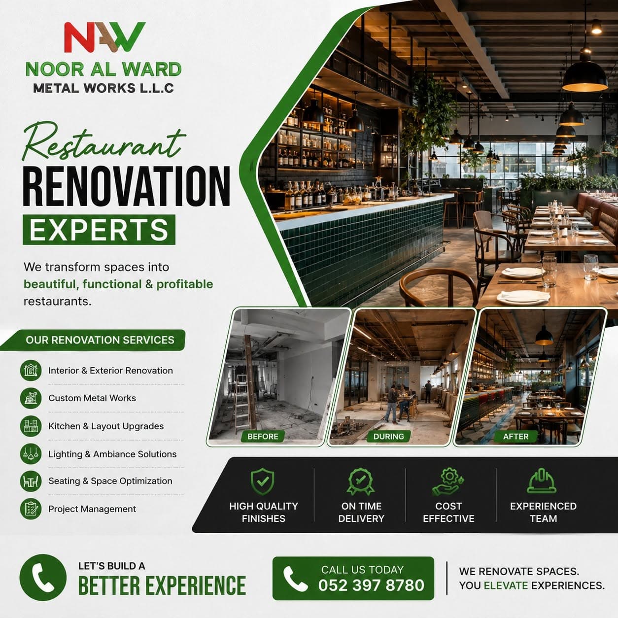 Luxe Interiors graphic design project