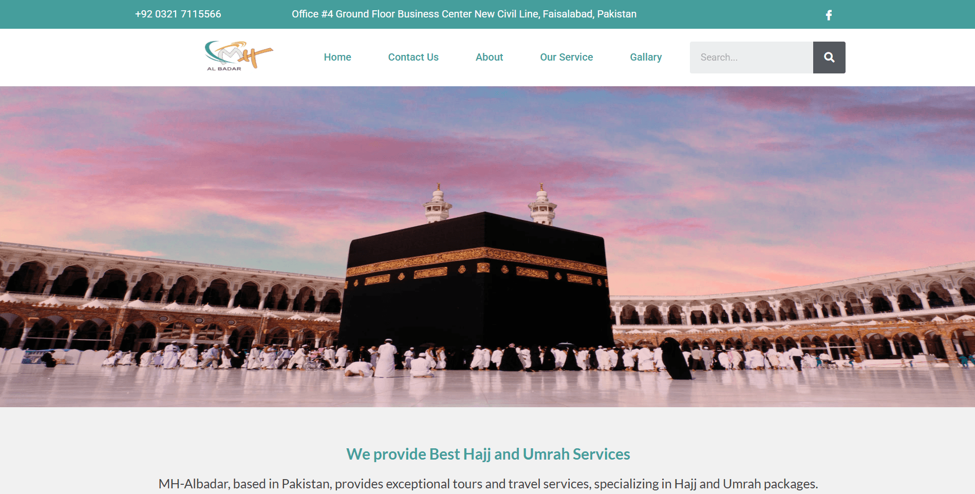 MH ALBADAR website project